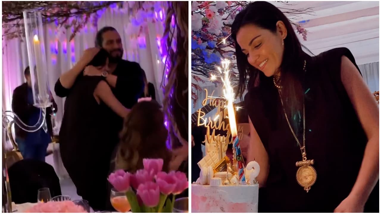 Hasta 'Anitta Challenge' hubo: así festejó Maite Perroni sus 39 años con su novio Andrés Tovar
