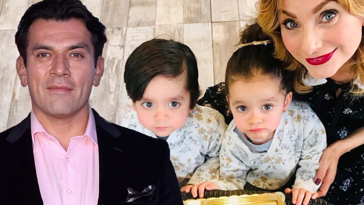 Aunque son idénticos a Jorge Salinas, los mellizos de Elizabeth Álvarez tienen algo de su mamá