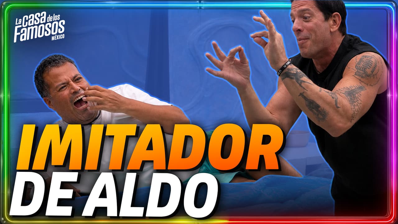Yahir desata RISAS al imitar a la perfección a Aldo Rendón