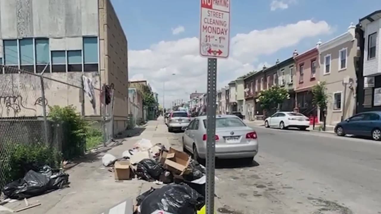 ¿Adiós a la basura? Comienza limpieza de verano en cientos de cuadras en Filadelfia 
