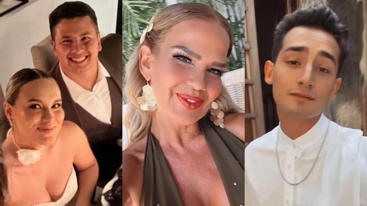 Hijo mayor de Niurka se casa en "lujosa" boda: su hermano Emilio aparece con falda y más detalles