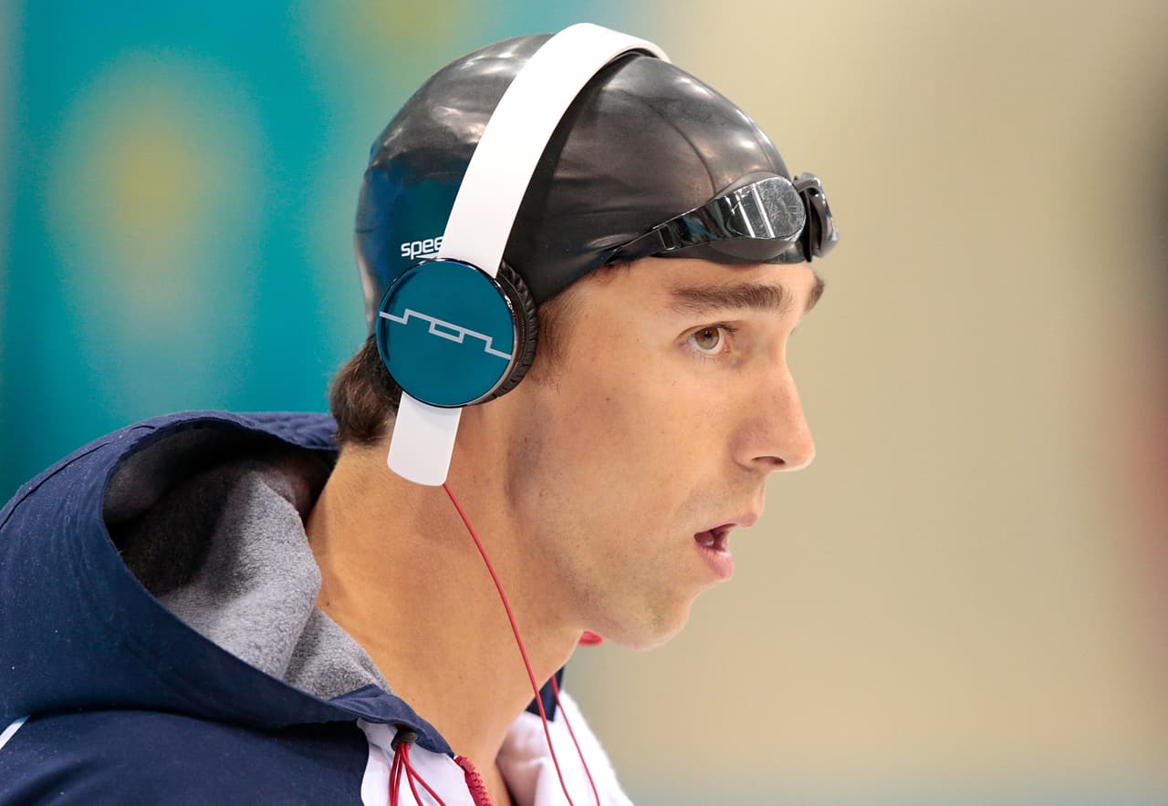 Los audífonos también formaron parte de su sello personal en Londres 2012.