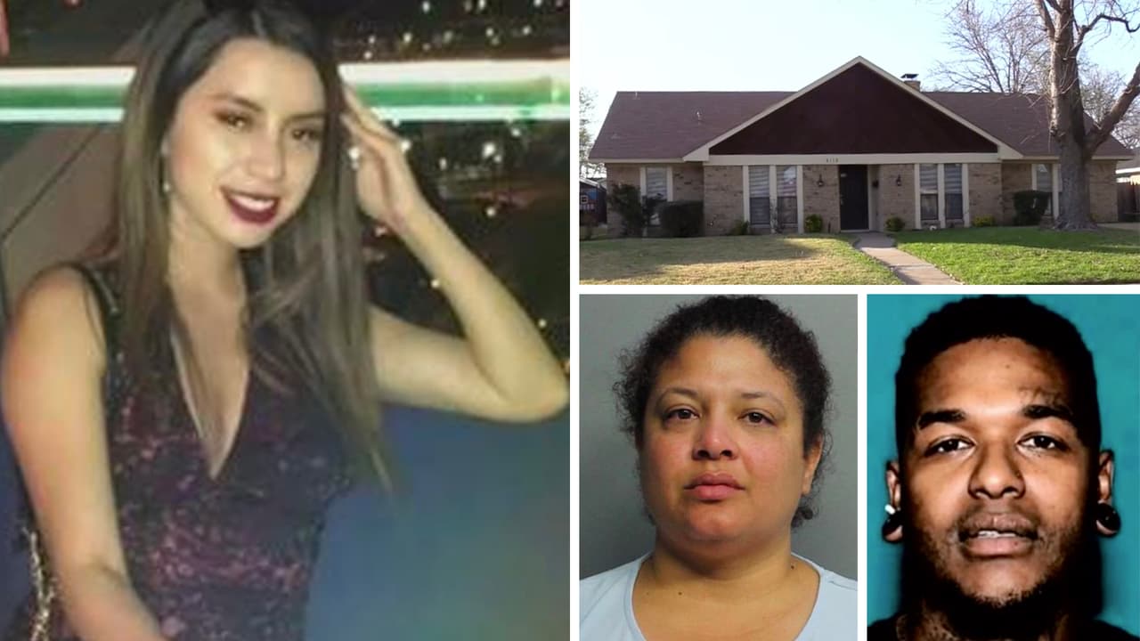 Los restos de 
<b><a href="https://www.univision.com/local/dallas-kuvn/sangre-de-la-mujer-desaparecida-marisela-botello-fue-encontrada-dentro-de-la-habitacion-de-uno-de-los-sospechosos-quien-vivia-en-mesquite">Marisela Botello</a></b>
<a href="https://www.univision.com/local/dallas-kuvn/sangre-de-la-mujer-desaparecida-marisela-botello-fue-encontrada-dentro-de-la-habitacion-de-uno-de-los-sospechosos-quien-vivia-en-mesquite">,</a> una joven de 23 años que vino de visita a Dallas en octubre del 2020 y estaba desaparecida, fueron hallados en Wilmer, Texas, informó la policía local. Una mujer, identificada como Nina Marano, fue arrestada en Miami, Florida, en conexión con este crimen, pero las autoridades buscan a 
<b>Charles Beltran y Lisa Dykes,</b> también sospechosos en el caso.