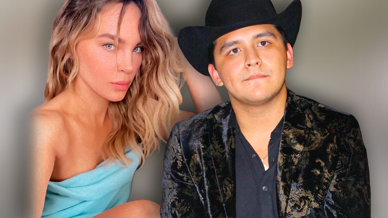 Belinda ‘regaña’ a Christian Nodal por interrumpir su video