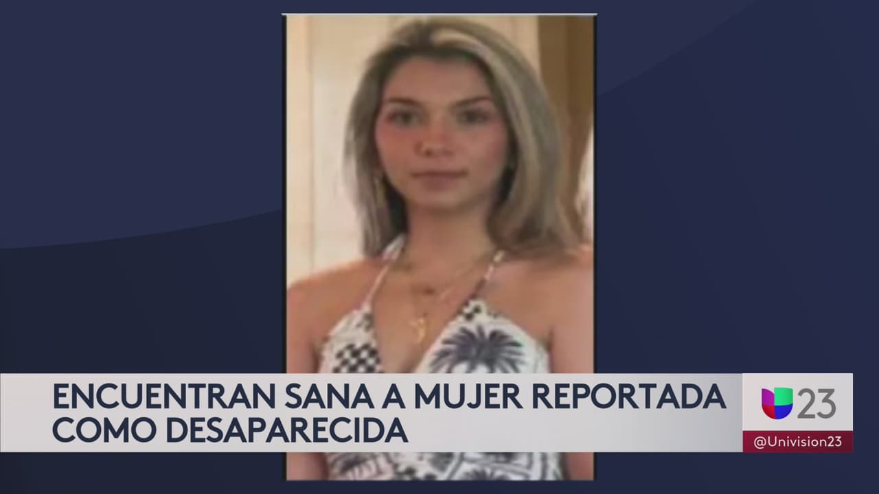 Encuentran sana y salva a mujer reportada como desaparecida en Fort Lauderdale
