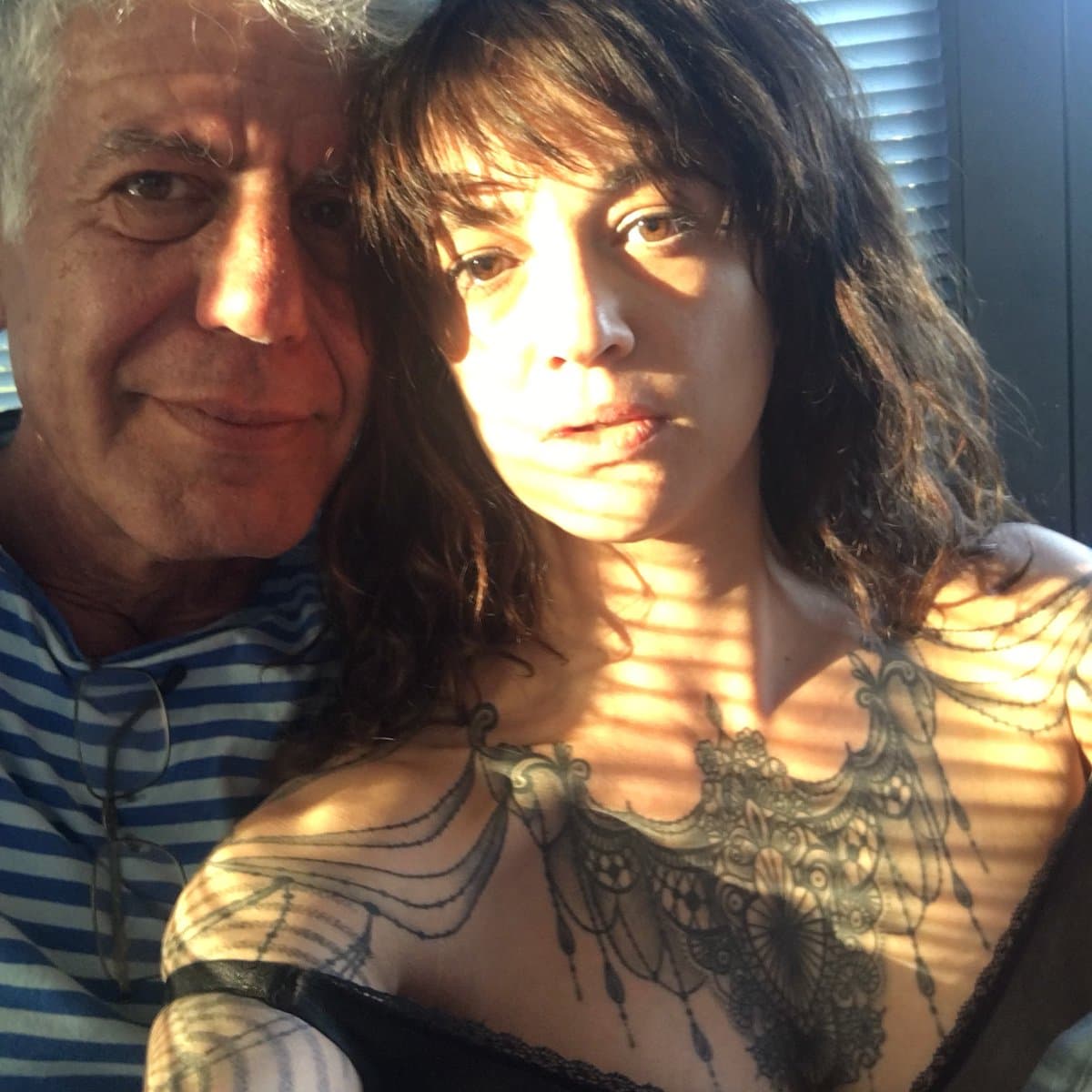 Asia Argento, la última historia de amor de Anthony Bourdain