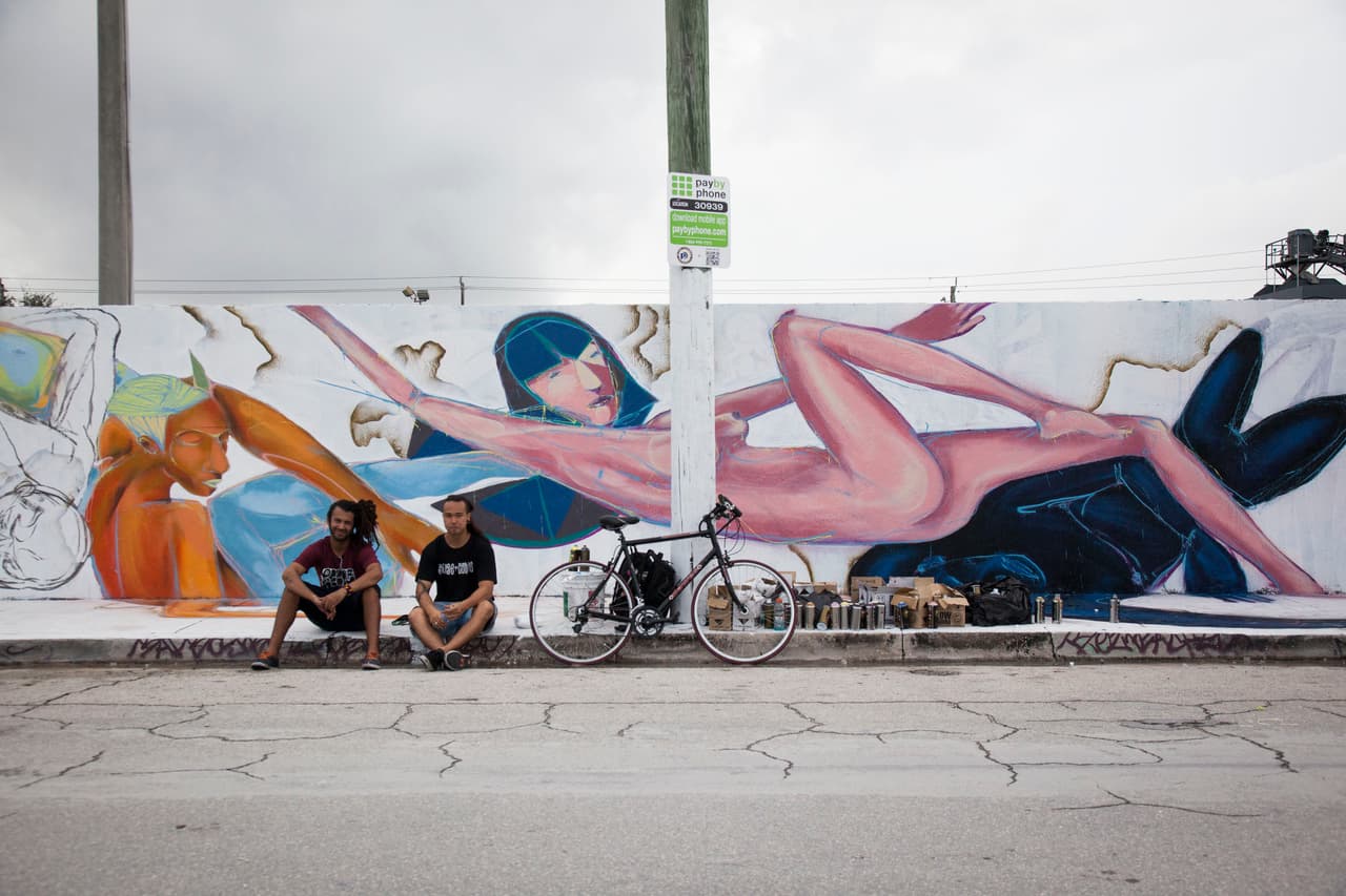 Durante el Art Week Miami, en diciembre del 2015.