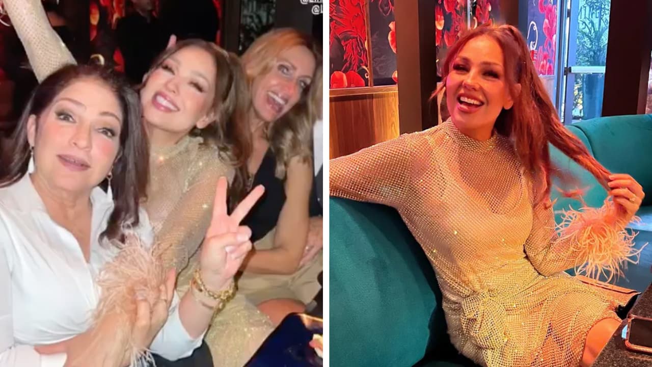 <b>El sofisticado look con el que Thalía celebró su cumpleaños </b>
<br>En agosto de 2022, la cantante festejó su cumpleaños número 51 en un lujoso restaurante rodeada de sus amigos y familia.