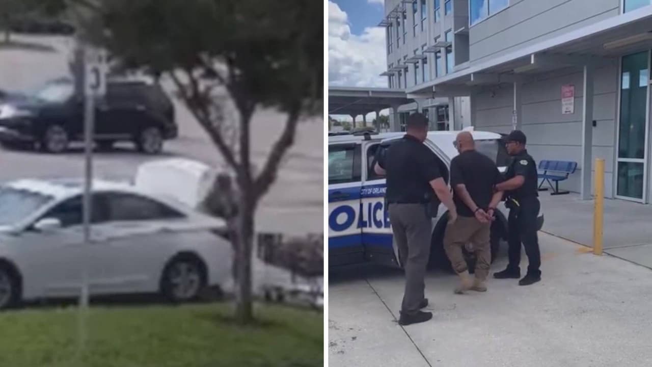Hombre intenta secuestrar a una mujer afuera de un Walmart de Orlando: el hecho quedó captado