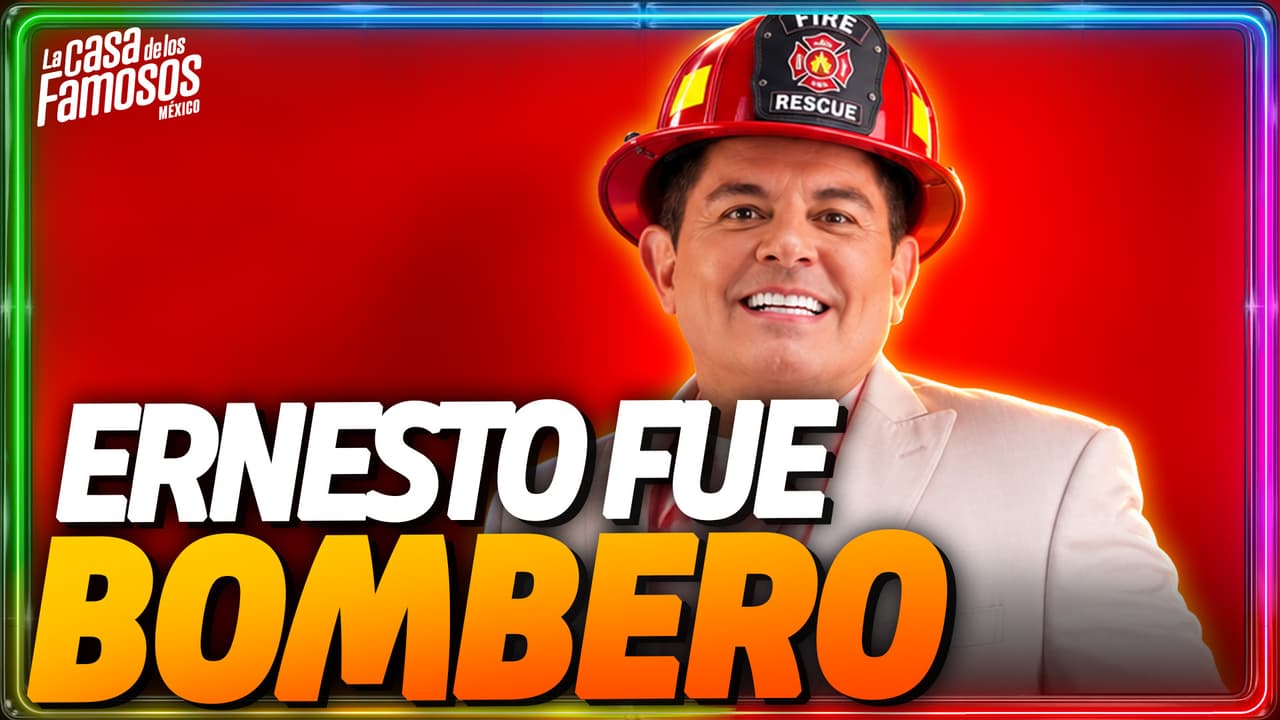 Ernesto Laguardia se CERTIFICÓ y ENTRENÓ como BOMBERO para una telenovela
