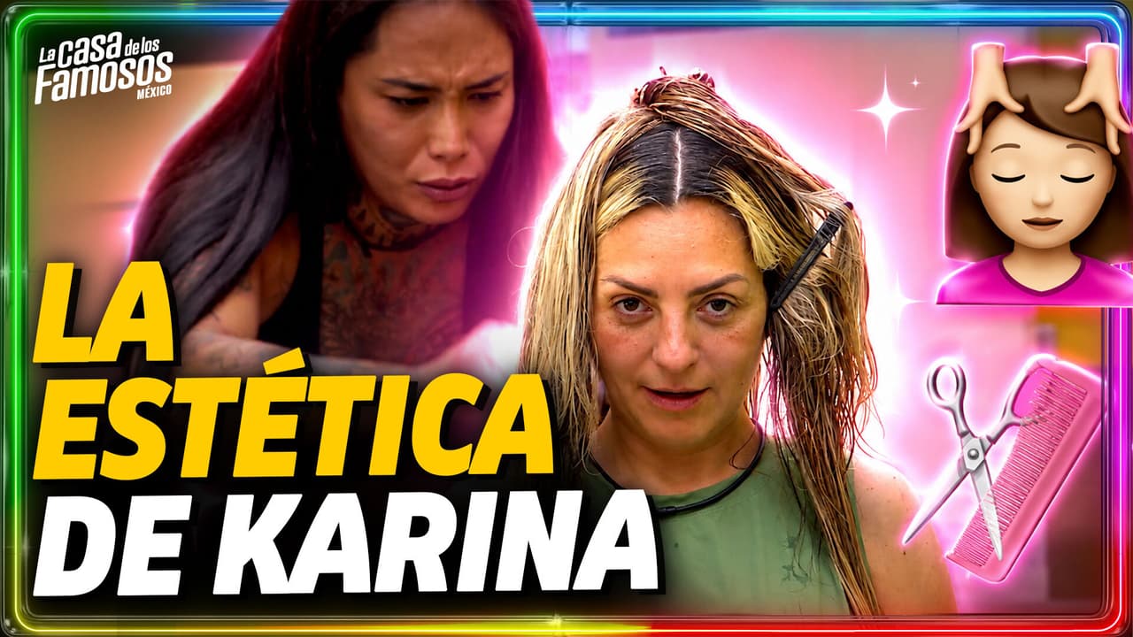 ¡Donó su cabello! Karina le corta el pelo a Mariana