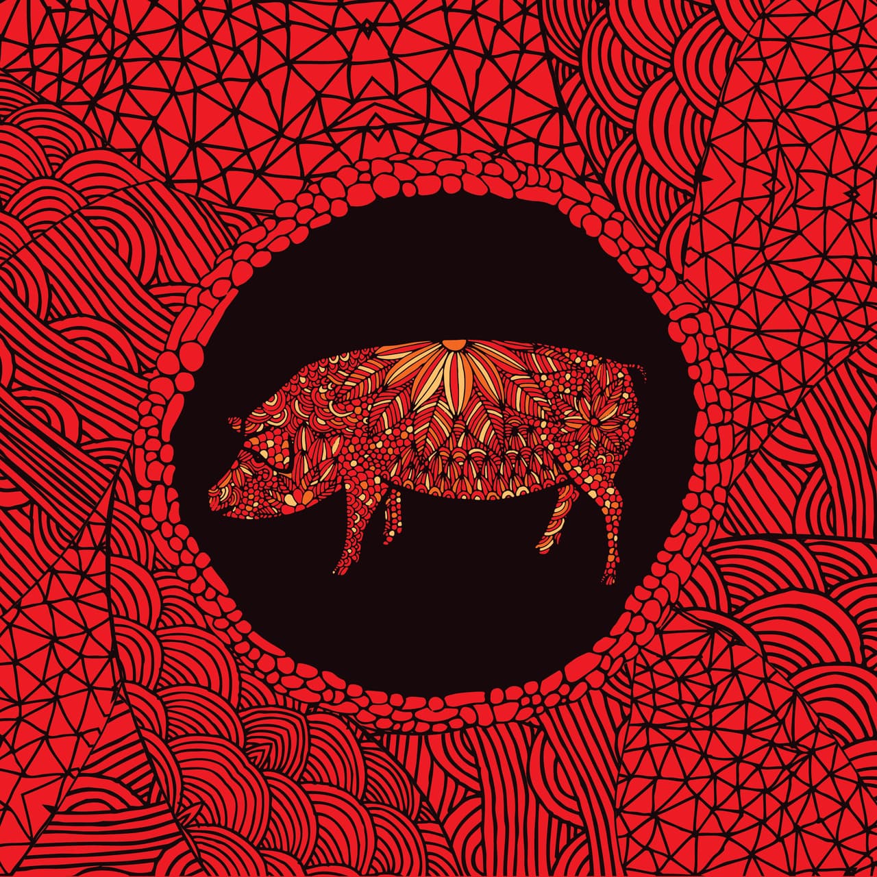 Cerdo o Jabalí: Usualmente coincide con el signo Escorpión, su planeta regente es Mercurio y pertenece al elemento tierra. El cerdo es tolerante, sensible, optimista, honesto, fiel, comprensivo y con sentido del humor.