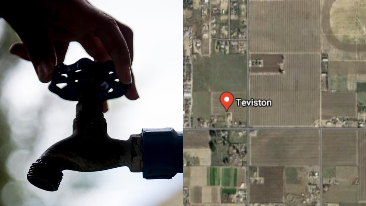 Teviston, un poblado del Valle de San Joaquín, se queda sin agua corriente