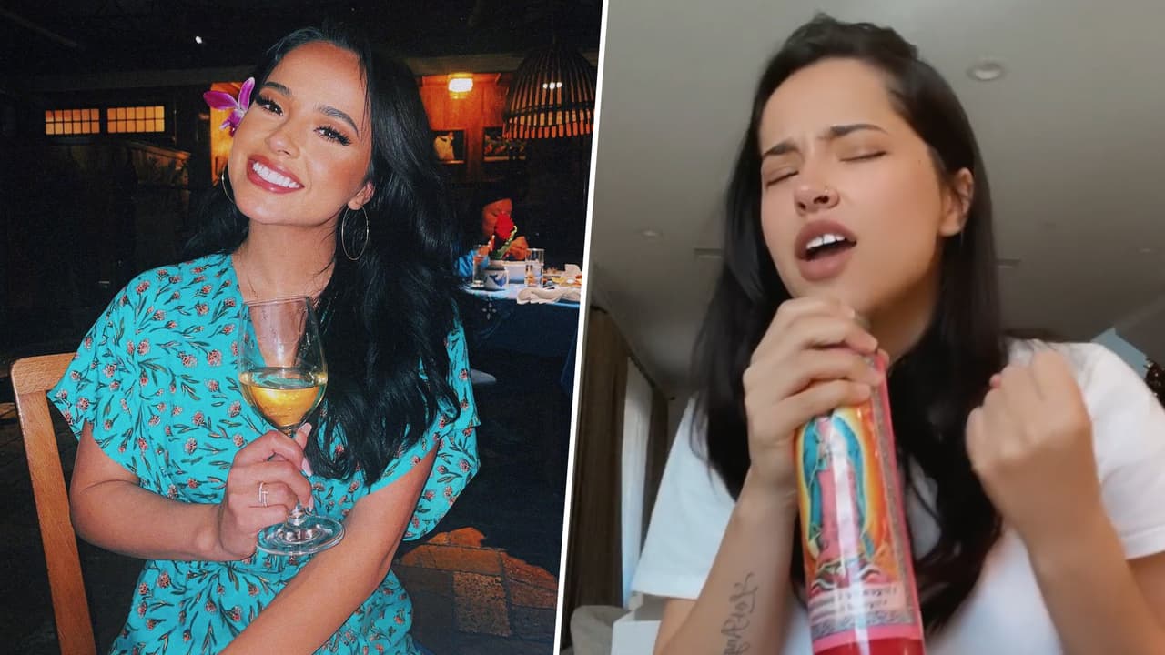 Becky G bailó "como señora" en su cocina y nunca nos habíamos sentido más representadas