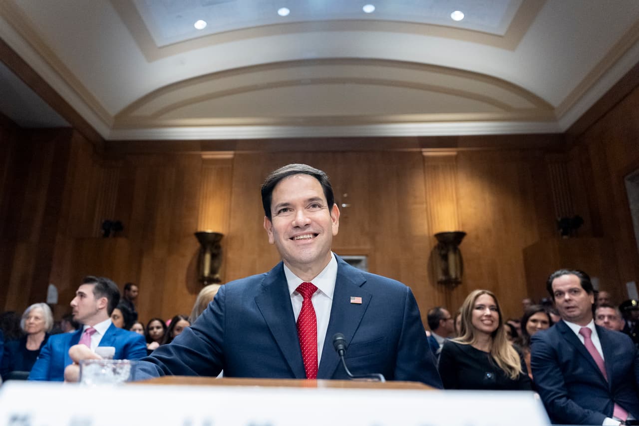 Marco Rubio fue confirmado por unanimidad en el Senado como Secretario de Estado