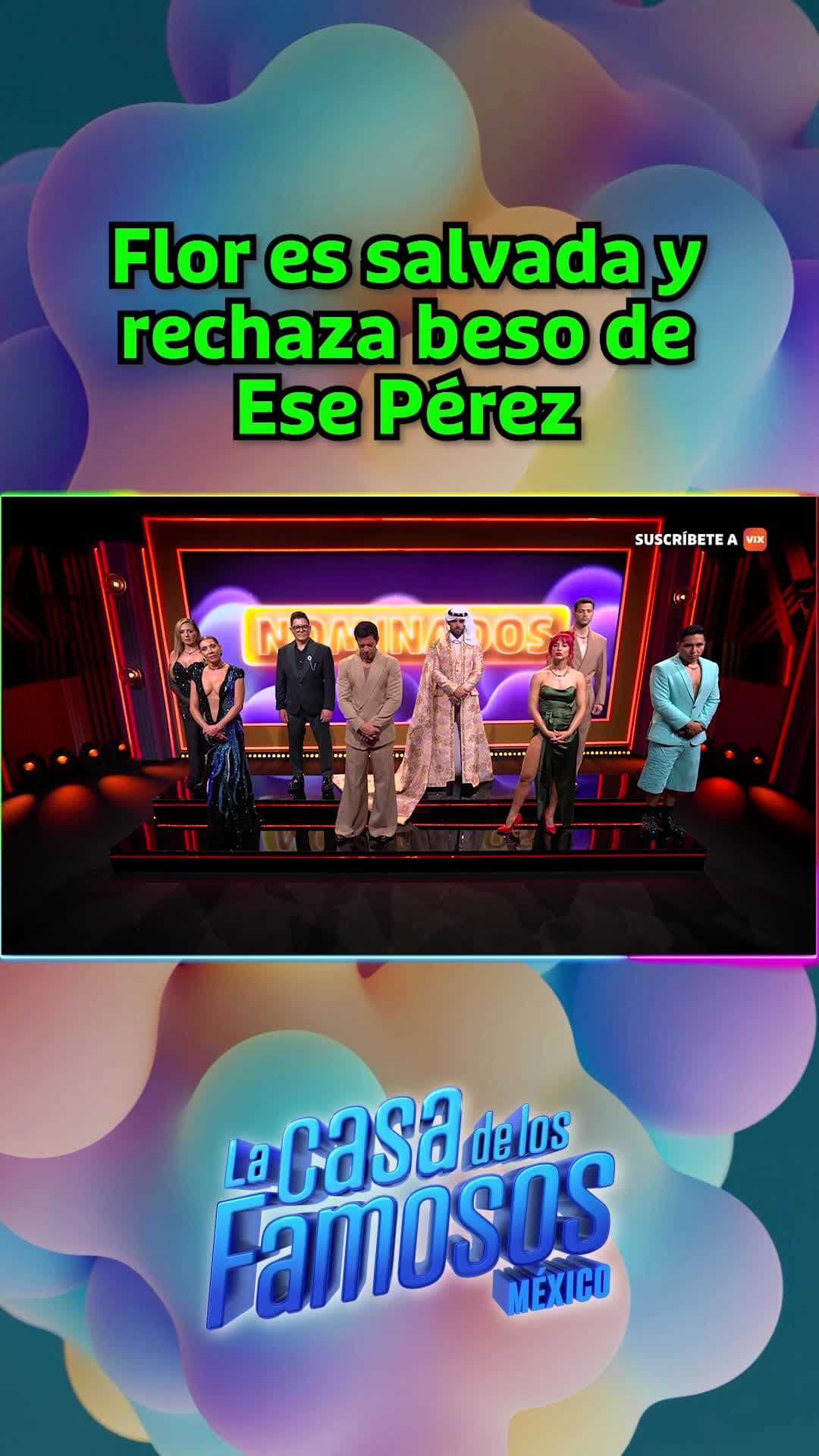 Flor es salvada y rechaza beso de Ese Pérez