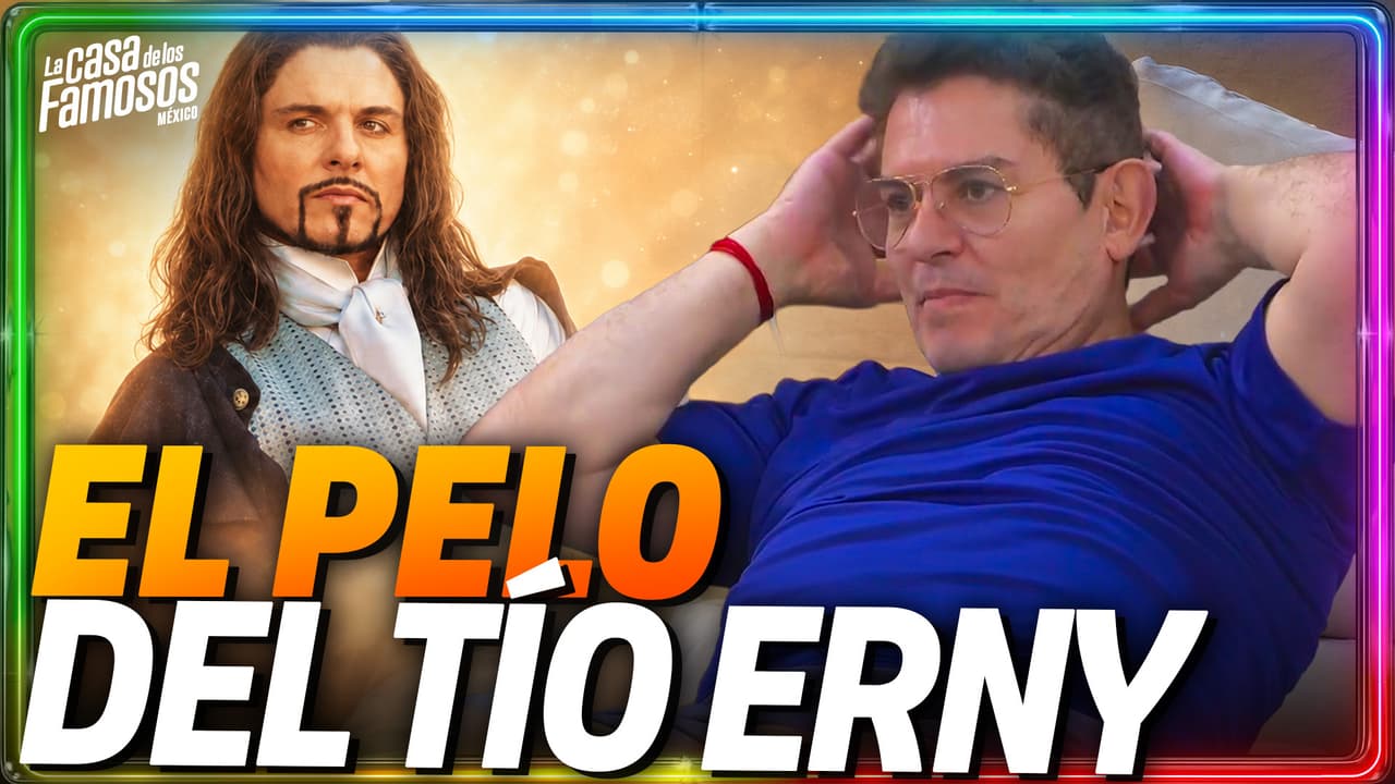 Ernesto recuerda el PELO LARGO que lució en AMOR REAL