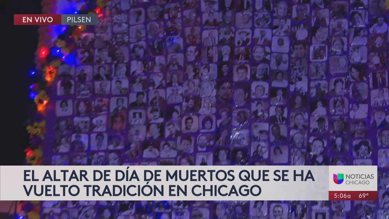 Sí, porque este altar está dedicado a ellos. 
<b>Hoy, hay más de 400 fotografías componen lo que ya parece un monumento</b>, todos ellos eran vecinos de Pilsen que fallecieron.
