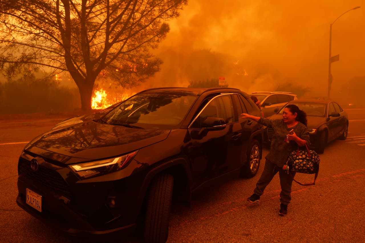 Despliegue de bomberos: 
<b>Más de 250 bomberos trabajan en el lugar</b>, utilizando 46 camiones, helicópteros y equipos especializados para contener el incendio.