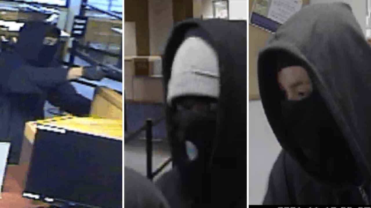 Los detectives del Departamento de Policía de Santa Rosa indicaron que al menos dos hombres adultos ingresaron al West America Bank en el lado este del edificio. Ambos sospechosos portaban pistolas y ataron a cuatro empleados del banco. 
<br>