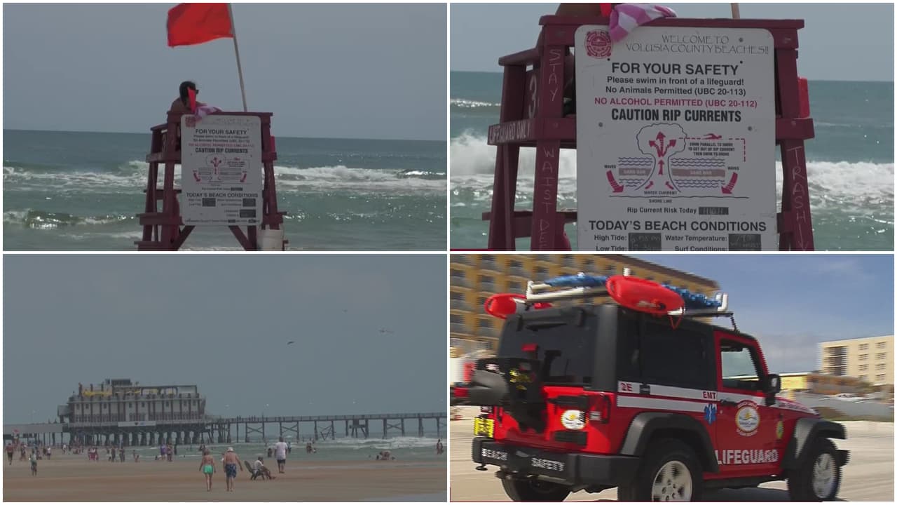 Muere ahogado en una playa de Daytona Beach un joven de 14 años mientras nadaba con amigos