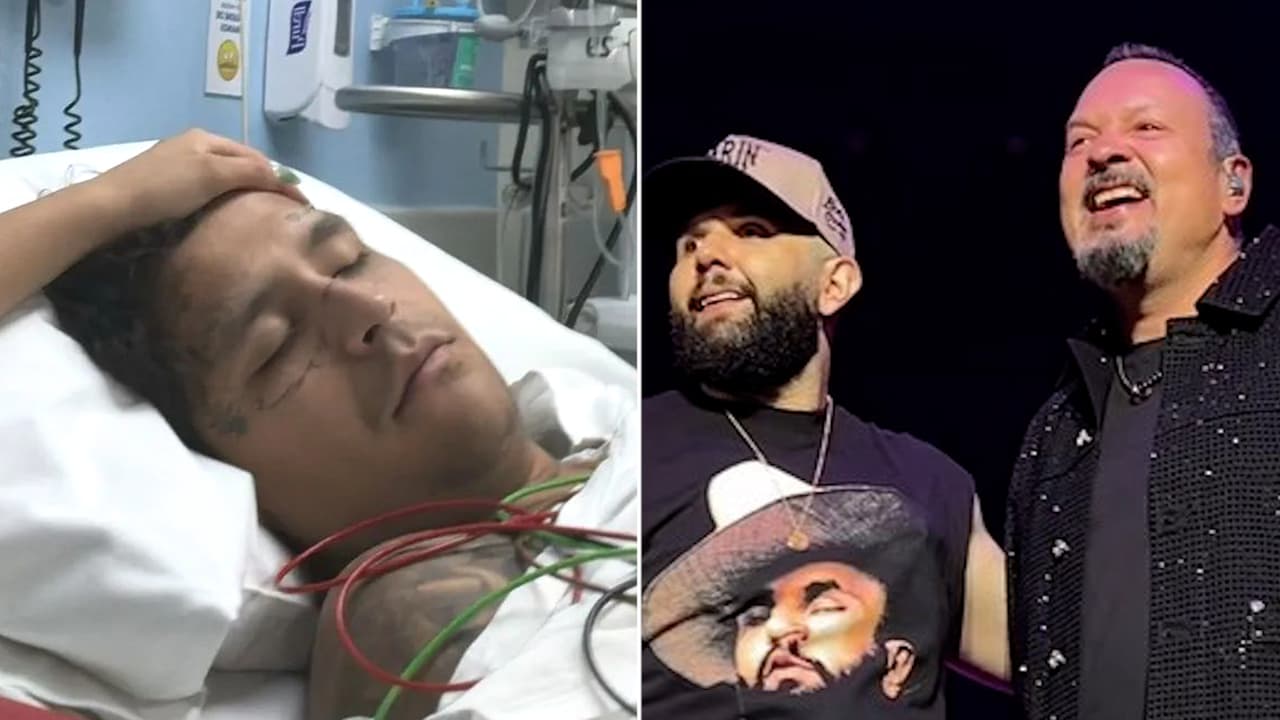 Mientras Nodal está hospitalizado, Pepe Aguilar grita el orgullo y cariño que siente por Carin León