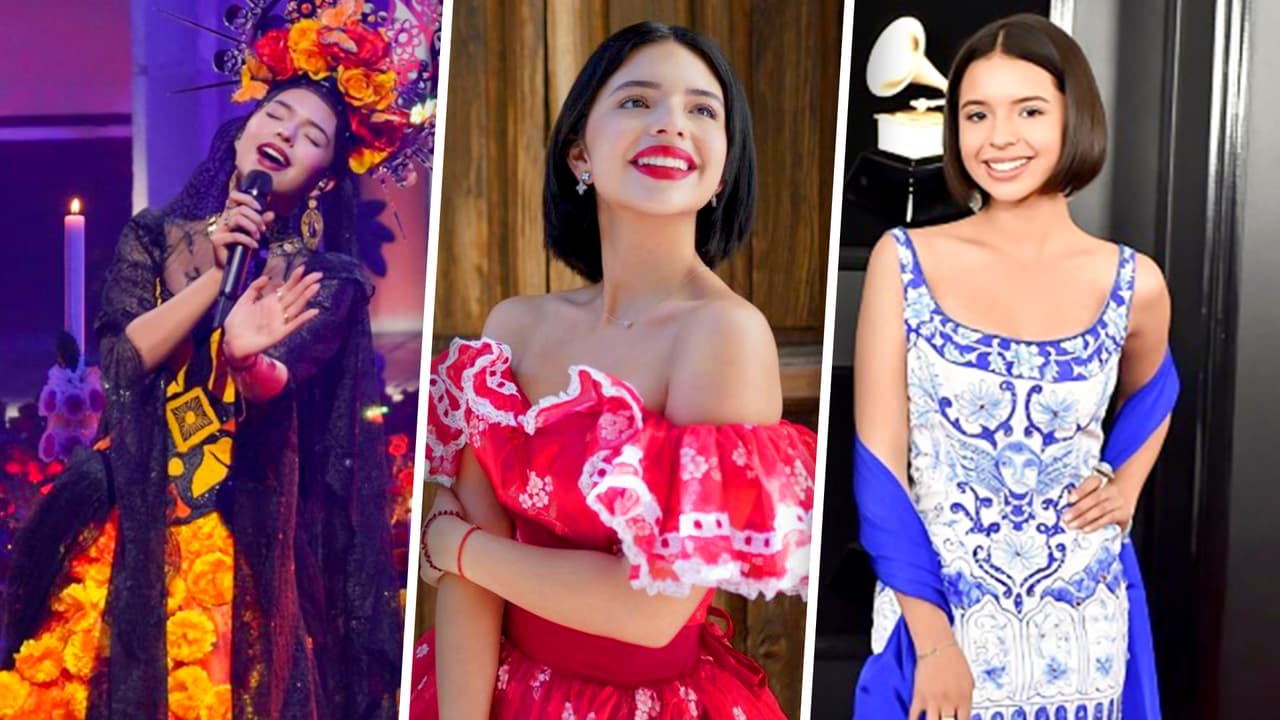 Ángela Aguilar es un ícono de la moda: sus vestidos regionales más espectaculares
