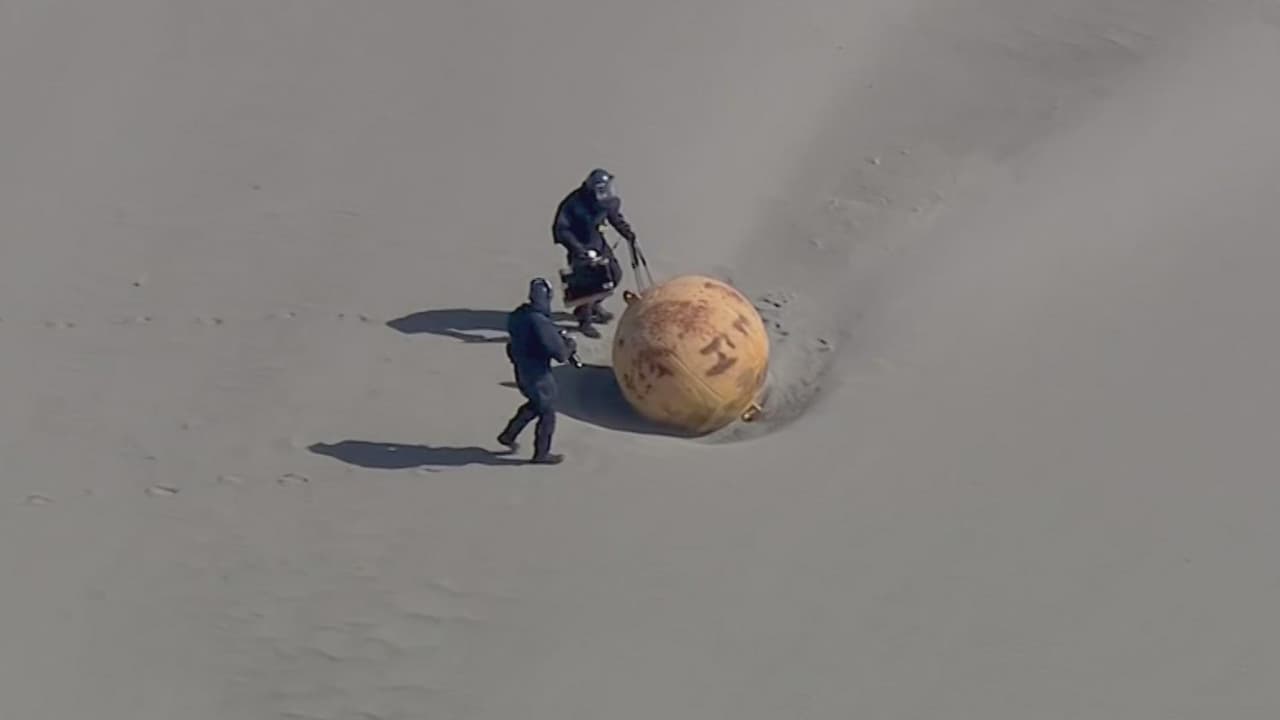 Tras la polémica por los platillos voladores y los globos espías derribados en Estados Unidos, un nuevo objeto sin identificar apareció en una playa de Japón. Se trata de una enorme esfera de metal que ha sido pasada por rayos X y que el gobierno del país asiático asegura que no es una bomba y no parece ser peligrosa. No obstante, su origen sigue siendo un enigma y ha dado paso a todo tipo de especulaciones.
<b> Lee aquí más información sobre <a href="https://www.univision.com/noticias/estados-unidos/estados-unidos-objetos-no-identificados" target="_blank">los objetos derribados por el gobierno de Estados Unidos</a></b>. 
<br>