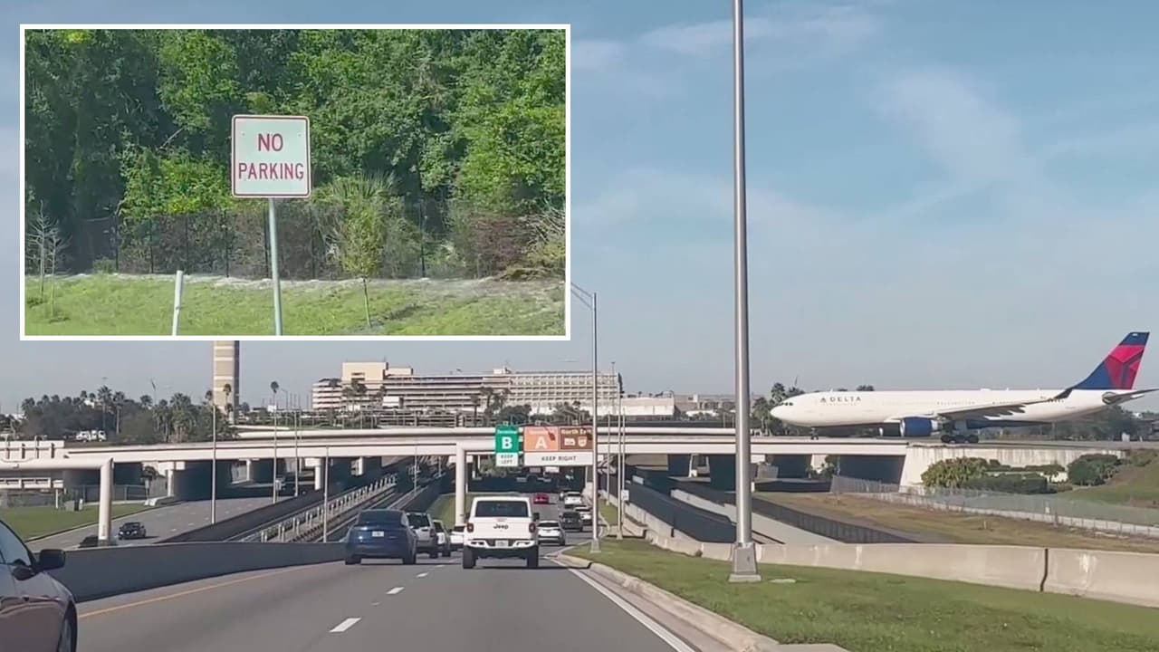 Intensifican operativos contra estacionamiento ilegal cerca al Aeropuerto Internacional de Orlando