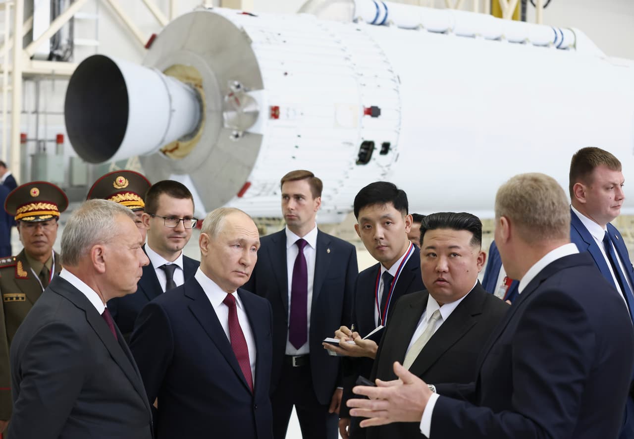 Cómo el lugar en que Kim Jong Un se vio con Putin en Rusia evidencia las ambiciones del líder norcoreano