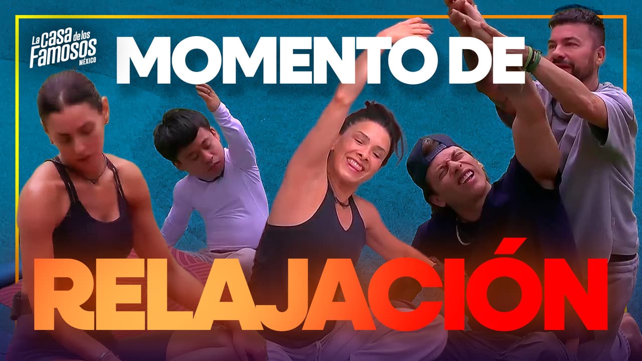 ¡SE RESPIRA LA PAZ! Dalílah sorprende con una clase de yoga en La Casa