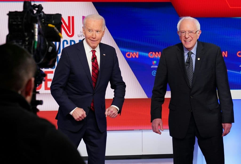 Así te contamos el penúltimo debate demócrata entre Bernie Sanders y Joe Biden