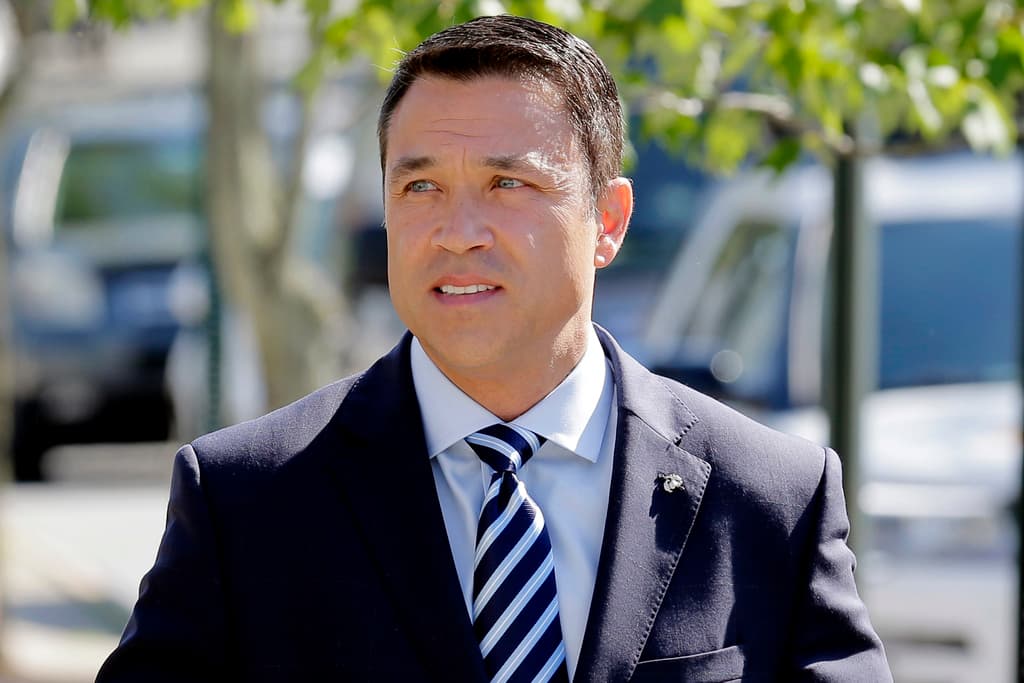 El exrepresentante Michael Grimm. (Foto AP/Seth Wenig, Archivo)