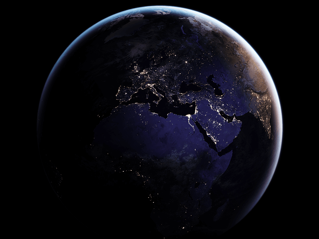 <b>Mapas de luz nocturna abren nuevas aplicaciones. </b>LA NASA realiza estos mapas globales de la Tierra por la noche que dan vistas más claras de los patrones de los asentamientos humanos en todo nuestro planeta. La foto 
<a href="https://earthobservatory.nasa.gov/images/90008/night-light-maps-open-up-new-applications" target="_blank">(una de un lote de imágenes)</a> en esta página muestran las luces nocturnas de la Tierra observadas en 2016
<br>
<br>