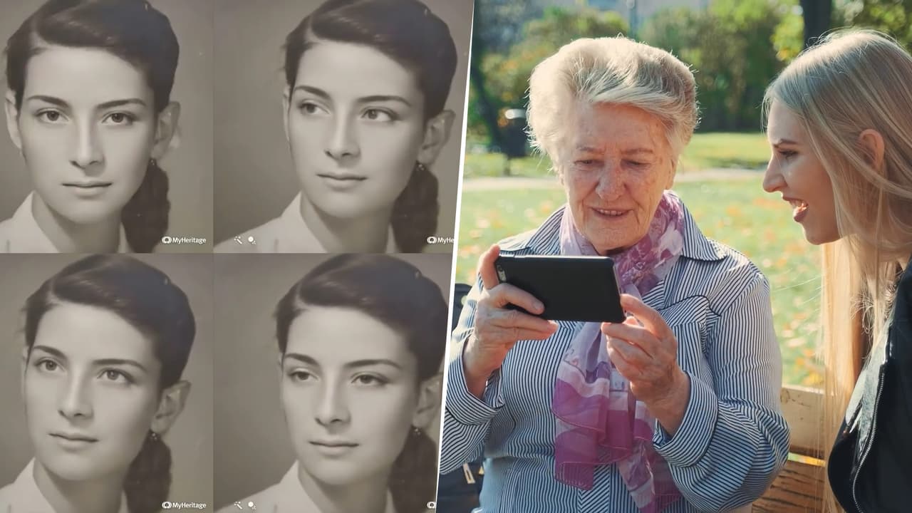 ¿Te gustaría "traer a la vida" las fotos de tus abuelos? Con estas apps volverás a verlos sonreír
