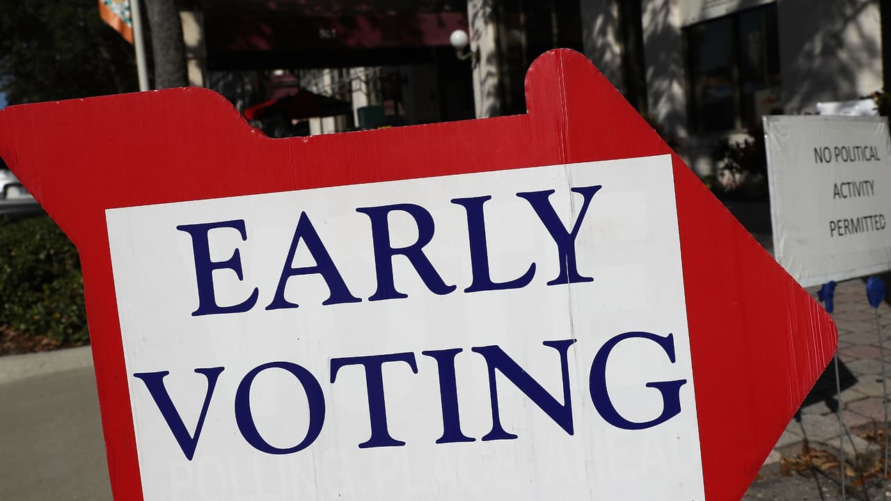Orden ejecutiva permite a votantes de Pinellas votar el lunes tras desastres causados por huracanes