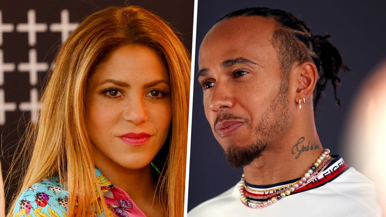 ¿Romance o amistad? Las teorías de la relación entre Shakira y Lewis Hamilton