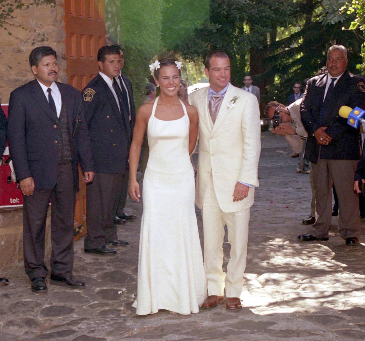 Su amor tan sólo duro tres años y en 2004 se separaron.