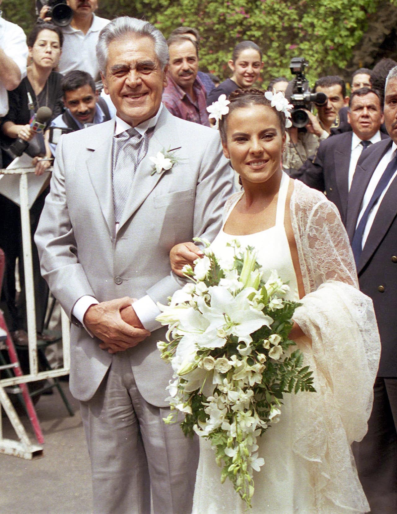 Todo esto ocurrió en 2007, su familia estuvo todo el tiempo a su lado para apoyarla ante los escándalos.