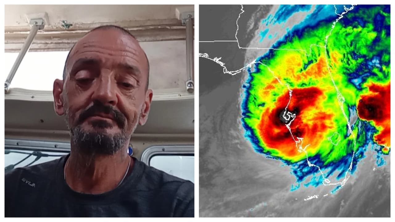 ¿Dónde está 'el teniente Dan'? Lo que sabemos del hombre que se negaba a evacuar ante el huracán Milton