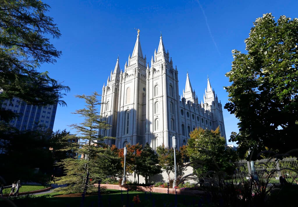 Templo en Salt Lake de la Iglesia de Jesucristo de los Santos de los Últimos Días.