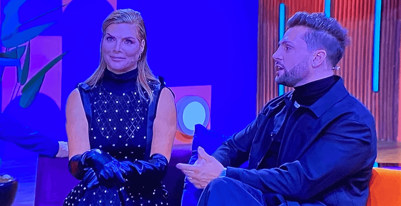 Monsterrat Oliver y Nicola Porcella estuvieron invitados en la pre gala