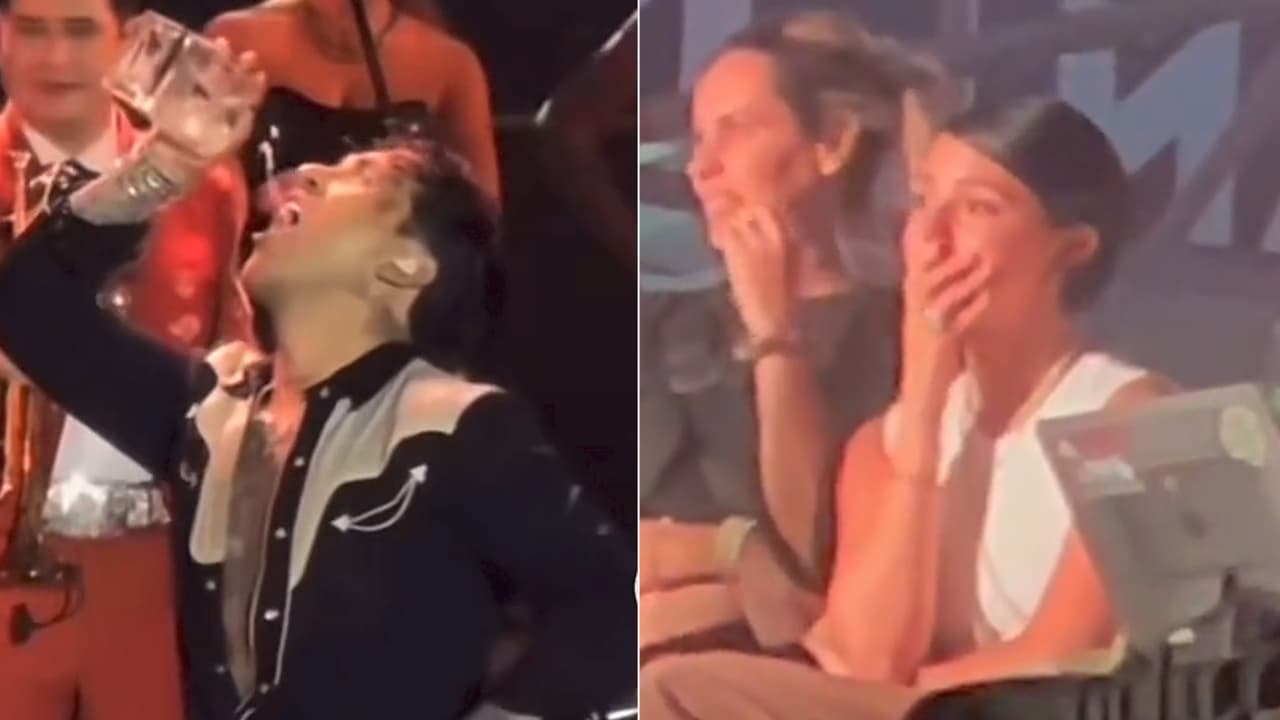 ¿Nodal ignora a Ángela Aguilar ante petición de que deje de tomar? El video que genera polémica