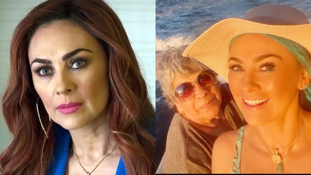Aracely Arámbula reaparece y reacciona tras la repentina muerte de su madre