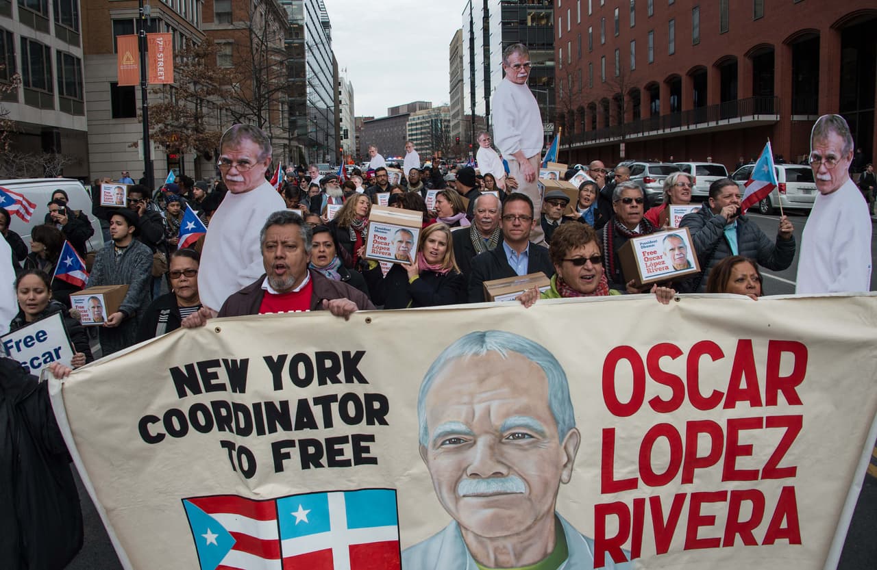 El puertorriqueño Oscar López Rivera es indultado tras más de tres décadas en prisión