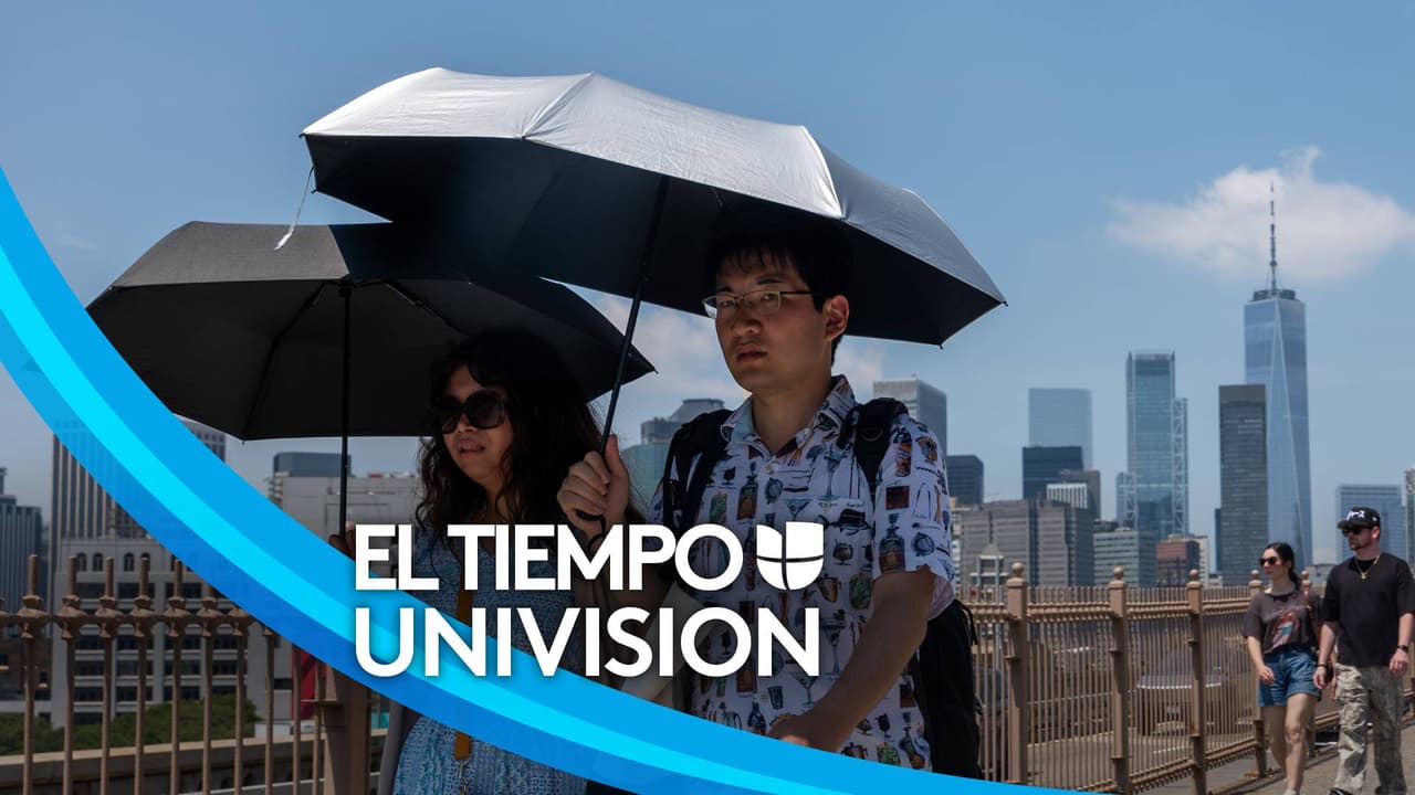 El calor será protagonista este lunes en Nueva York, según el pronóstico del tiempo