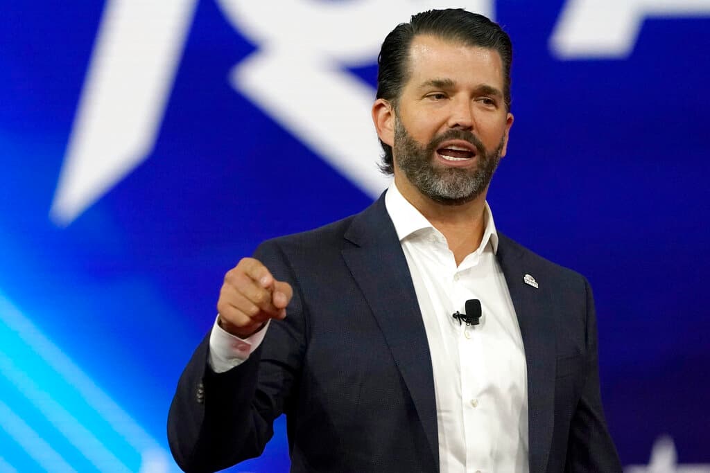 Donald Trump Jr. testificó ante el comité que investiga el asalto al Capitolio