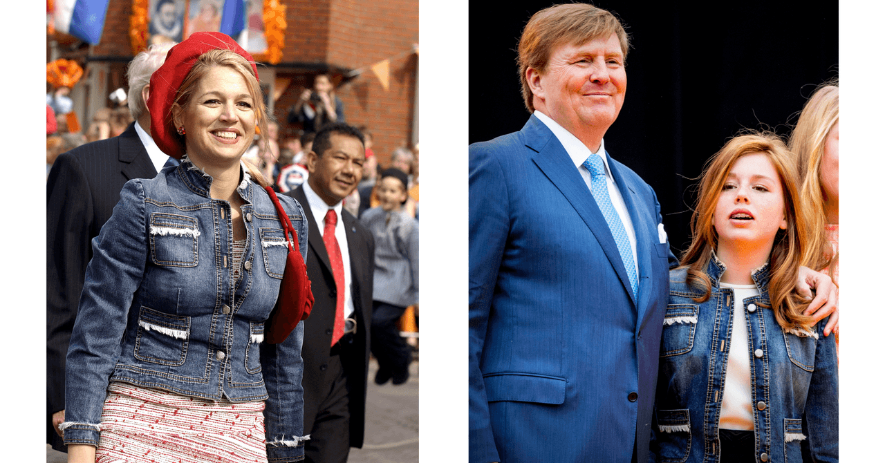 Dentro de la realeza las prendas también se pueden heredar de una generación a otra. Así ocurrió con la princesa 
<b>Alexia de los Países Bajos</b> en abril del 2018, cuando, con motivo del Día del Rey, se vistió con la misma chaqueta de mezclilla que su mamá, 
<b>Máxima</b>, lució en el 2004. 
<br>