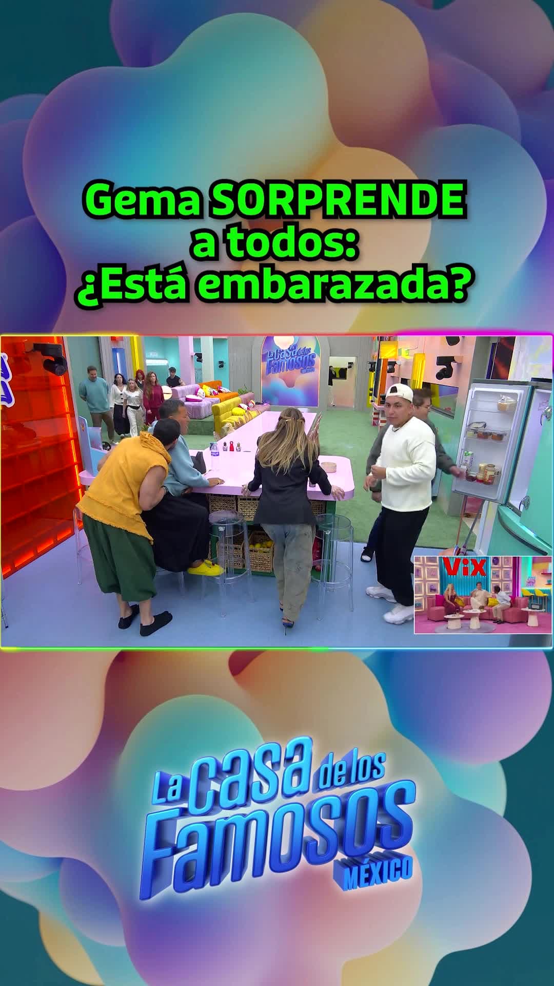 ¿Gema está embarzada? Así sorprende a todos en La Casa de los Famosos México 2026