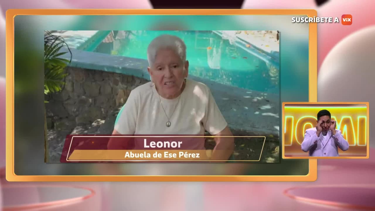 Ese Pérez muestra su lado MÁS VULNERABLE al mirar este mensaje de su ABUELA